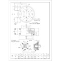 Benutzerdefinierte hochwertige Tilt -Rotatoren Slewing -Antriebsantrieb Sea5 Slew Drive Solar Dewin Sea5